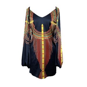 Mara Hoffmann Silk Abstract Dress